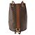 Céline Zaino in tela Macadam CELINE in pelle PVC marrone e oro Auth 174718 D'oro - vista 2
