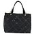 CHANEL Nuova Borsa da Viaggio in Nylon Nera CC Auth 175651A Nero - vista 13
