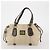 Borsa a mano Burberrys in tela e pelle 2 pezzi marrone beige Auth BA11996 - vista 10