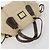Borsa a mano Burberrys in tela e pelle 2 pezzi marrone beige Auth BA11996 - vista 13