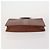 Borsa a mano Burberrys in tela e pelle 2 pezzi marrone beige Auth BA11996 - vista 7
