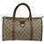 Borsa Sherry Line GG Supreme Web di GUCCI in PVC beige e oro 39 02 007 Auth BA12075 D'oro - vista 13