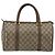 Borsa Sherry Line GG Supreme Web di GUCCI in PVC beige e oro 39 02 007 Auth BA12075 D'oro - vista 2