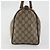 Borsa Sherry Line GG Supreme Web di GUCCI in PVC beige e oro 39 02 007 Auth BA12075 D'oro - vista 4