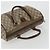 Borsa Sherry Line GG Supreme Web di GUCCI in PVC beige e oro 39 02 007 Auth BA12075 D'oro - vista 6