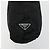 PRADA Borsa Tote in Catena di Plastica Nylon Nera Argento Auth 175266 Nero - vista 10