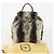 FENDI Backpack Fur Beige Silver Auth YKZ827A Silvery - view 12
