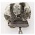 FENDI Backpack Fur Beige Silver Auth YKZ827A Silvery - view 22