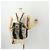 FENDI Backpack Fur Beige Silver Auth YKZ827A Silvery - view 28