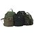 Zaino PRADA Nylon 5 Set Verde Nero Auth 174970