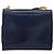 Borsa a Spalla Gancini in Pelle Salvatore Ferragamo Blu Navy Oro Auth YKZ1104 - vista 2