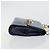 Borsa a Spalla Gancini in Pelle Salvatore Ferragamo Blu Navy Oro Auth YKZ1104 - vista 3