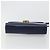 Borsa a Spalla Gancini in Pelle Salvatore Ferragamo Blu Navy Oro Auth YKZ1104 - vista 5