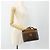 Céline Borsa a mano Vanity in tela Macadam CELINE PVC marrone oro Auth ka3955 D'oro - vista 22