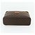 Céline Borsa a mano Vanity in tela Macadam CELINE PVC marrone oro Auth ka3955 D'oro - vista 5