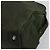 PRADA Borsa a mano in nylon khaki argento autentica 175996 Cachi - vista 14