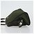 PRADA Borsa a mano in nylon khaki argento autentica 175996 Cachi - vista 4