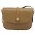 Céline Borsa a Spalla in Tela Macadam CELINE PVC Beige Oro Auth 175973 D'oro - vista 13
