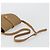 Céline Borsa a Spalla in Tela Macadam CELINE PVC Beige Oro Auth 175973 D'oro - vista 7
