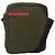 Bolsa de ombro esportiva PRADA em nylon caqui prata autêntica ti3845