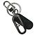LOUIS VUITTON Monogram Portachiavi Charm Firma LV Nero M00927 Auth YKZ1420M Monogramma