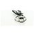LOUIS VUITTON Monogram Portachiavi Charm Firma LV Nero M00927 Auth YKZ1420M Monogramma - vista 11