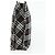 Borsa a mano Burberrys Nova Check Blue Label in nylon nero e argento Auth 176492 - vista 4