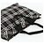 Borsa a mano Burberrys Nova Check Blue Label in nylon nero e argento Auth 176492 - vista 6