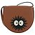 LOEWE Ghibli Collaborazione Borsa Mini con Tacco in Pelle Marrone Auth 172348SM - vista 13