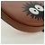 LOEWE Ghibli Collaborazione Borsa Mini con Tacco in Pelle Marrone Auth 172348SM - vista 15