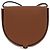 LOEWE Ghibli Collaborazione Borsa Mini con Tacco in Pelle Marrone Auth 172348SM - vista 2