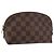 LOUIS VUITTON Pochette Cosmetica PM Damier Ebene N47516 Auth BA12124