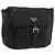 Borsa a Spalla PRADA Nylon Nero Argento Autentica ka3998