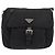 Borsa a Spalla PRADA Nylon Nero Argento Autentica ka3998 - vista 13