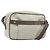 Borsa a Spalla Gancini in Nylon Grigio Argento Salvatore Ferragamo Auth 174380 Marrone