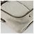 Borsa a Spalla Gancini in Nylon Grigio Argento Salvatore Ferragamo Auth 174380 Marrone - vista 15