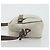 Borsa a Spalla Gancini in Nylon Grigio Argento Salvatore Ferragamo Auth 174380 Marrone - vista 4