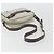Borsa a Spalla Gancini in Nylon Grigio Argento Salvatore Ferragamo Auth 174380 Marrone - vista 7
