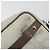 Borsa a Spalla Gancini in Nylon Grigio Argento Salvatore Ferragamo Auth 174380 Marrone - vista 9