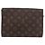 LOUIS VUITTON Pochette Rabat Monogram 23 Borsa Clutch M51940 LV Auth 176503 Monogramma - vista 2