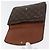 LOUIS VUITTON Pochette Rabat Monogram 23 Borsa Clutch M51940 LV Auth 176503 Monogramma - vista 9