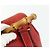Bamboo Zaino in Bambù GUCCI Camoscio Rosso Oro 003 2058 0030 Auth 175586 D'oro - vista 7