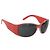 Gafas de sol CHANEL de plástico Rojo CC Auth ka3894A Roja
