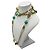 Collana lunga in oro decorata con turchese, perle, ametista e pietre verdi Chanel 2005 Multicolore - vista 10