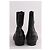 Acne Botas moteras negras Negro - vista 2