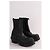 Acne Botas moteras negras Negro - vista 3