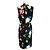 Abito midi in crepe floreale nero multicolore Adam Lippes - vista 3