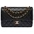 Borsa CHANEL Timeless/Classique in Pelle Nera - 103468 Nero - vista 3