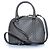 Gucci, Dôme Microguccissima in grigio - vista 3