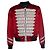 Saint Laurent, Chaqueta bomber militar en rojo 2019 Roja